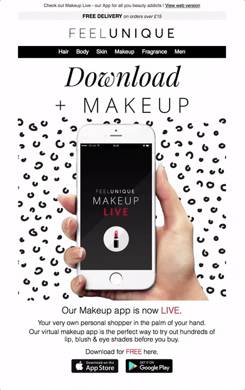 Gif in email example