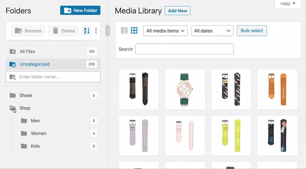 FileBird WordPress Media Library