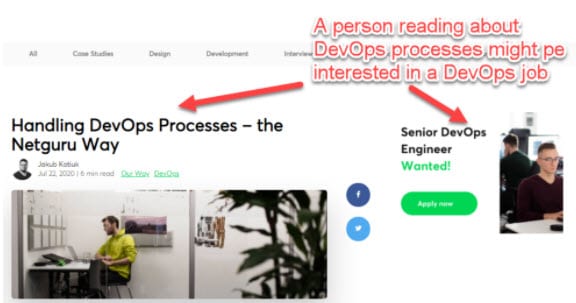 annoucements in contextual cTAs