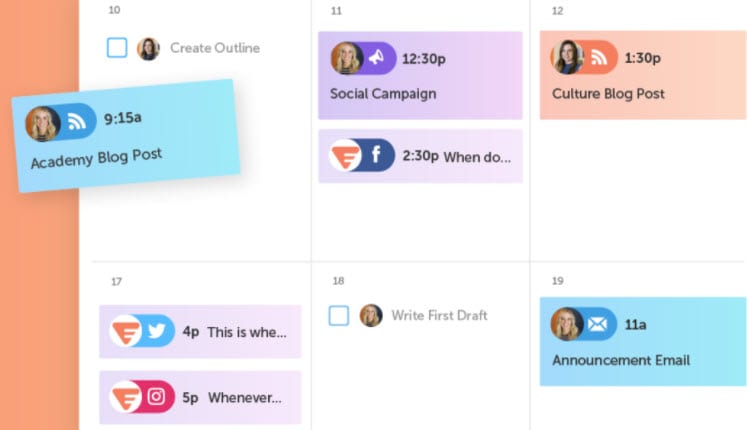 CoSchedule WordPress Social Media automation