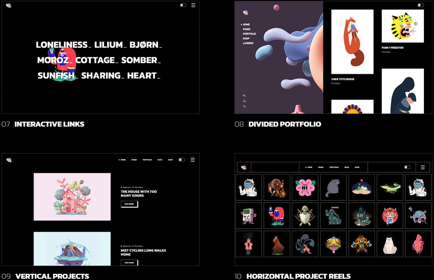 Eldon - Artist portfolio theme