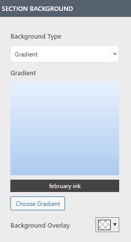 Gradients as WordPress backgrounds