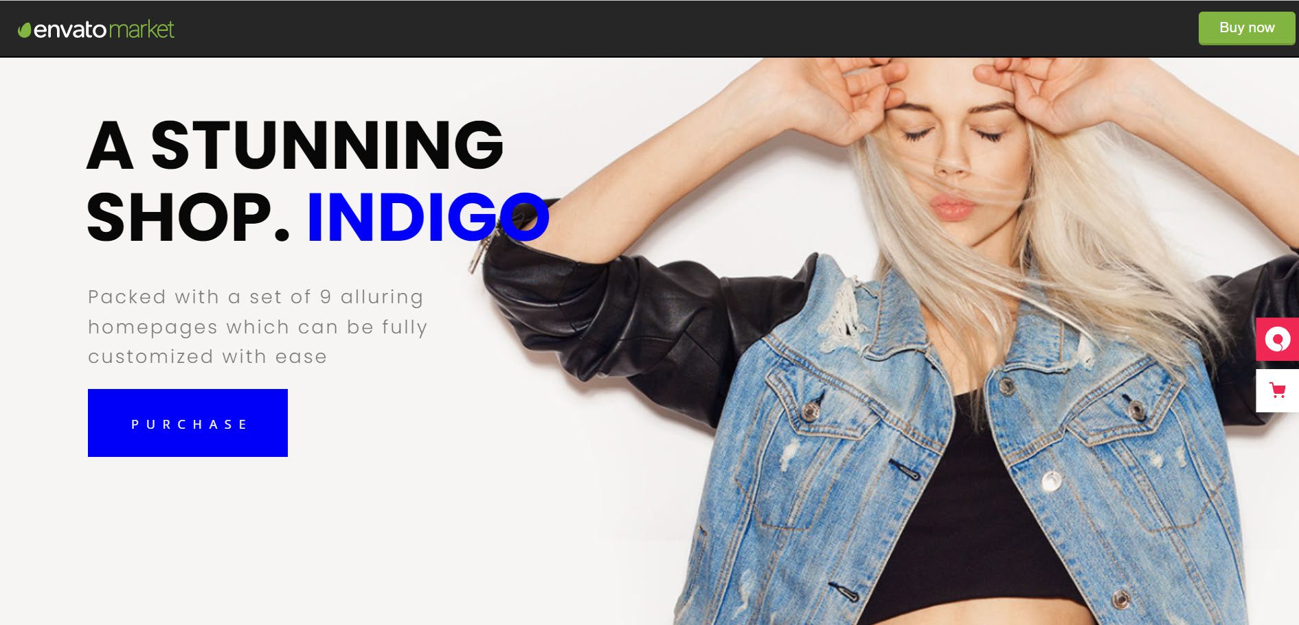 indigo wordpress theme