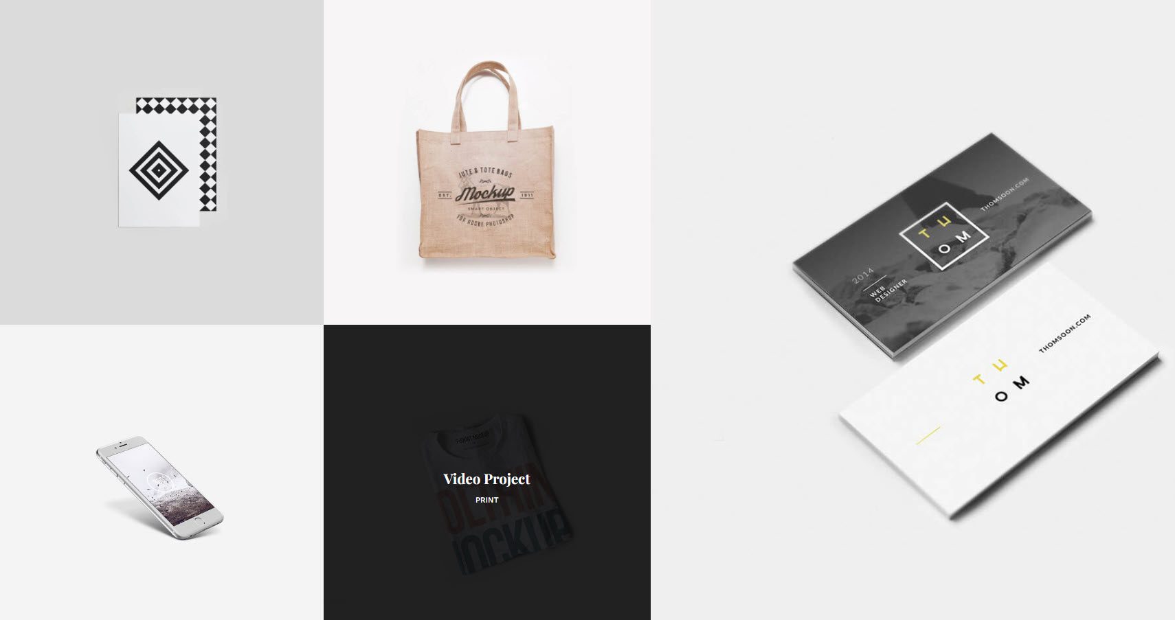 Snow - clean and minimal WordPress portfolio theme