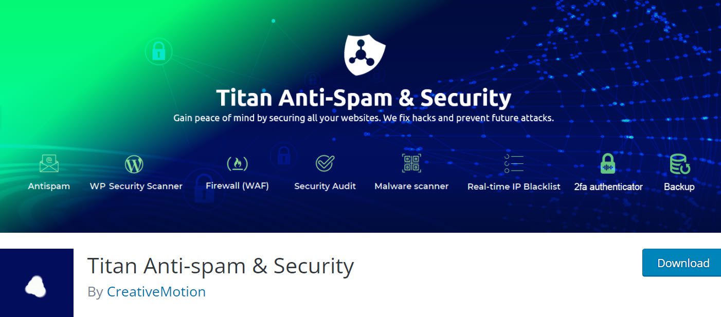 titan anti spam plugin