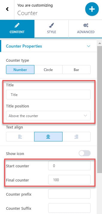 WordPress counter set up