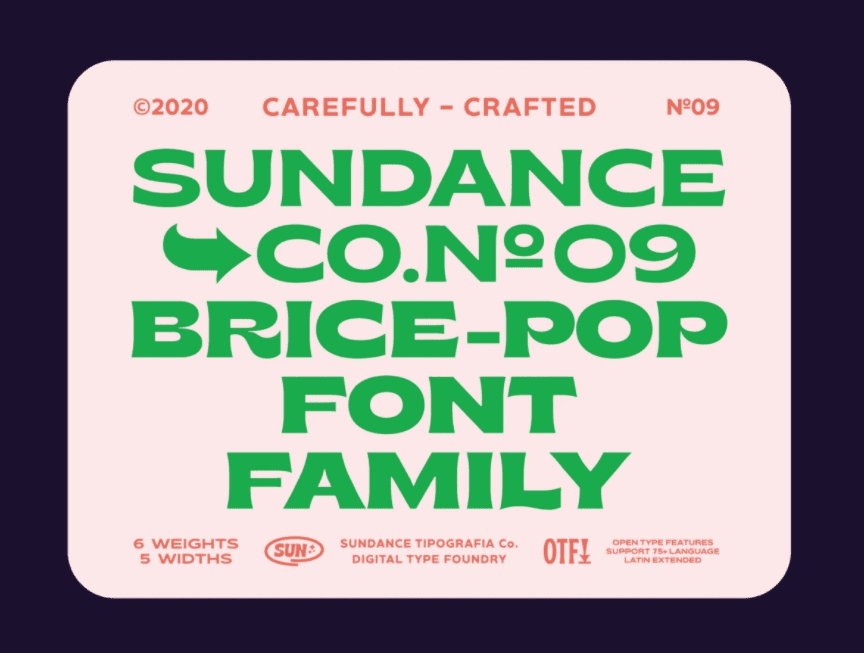 Brice font family
