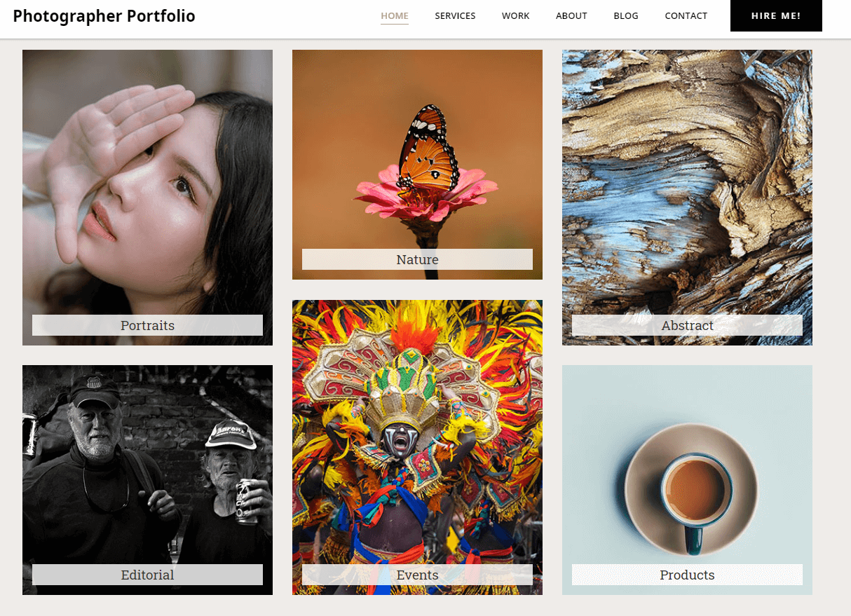 choose Colibri WordPress template