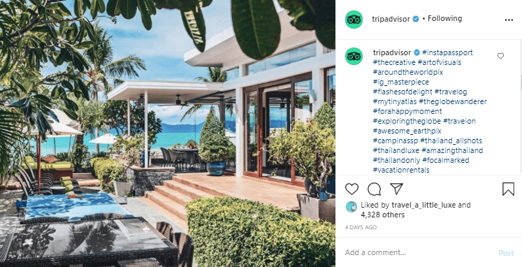 Hashtags on Instagram