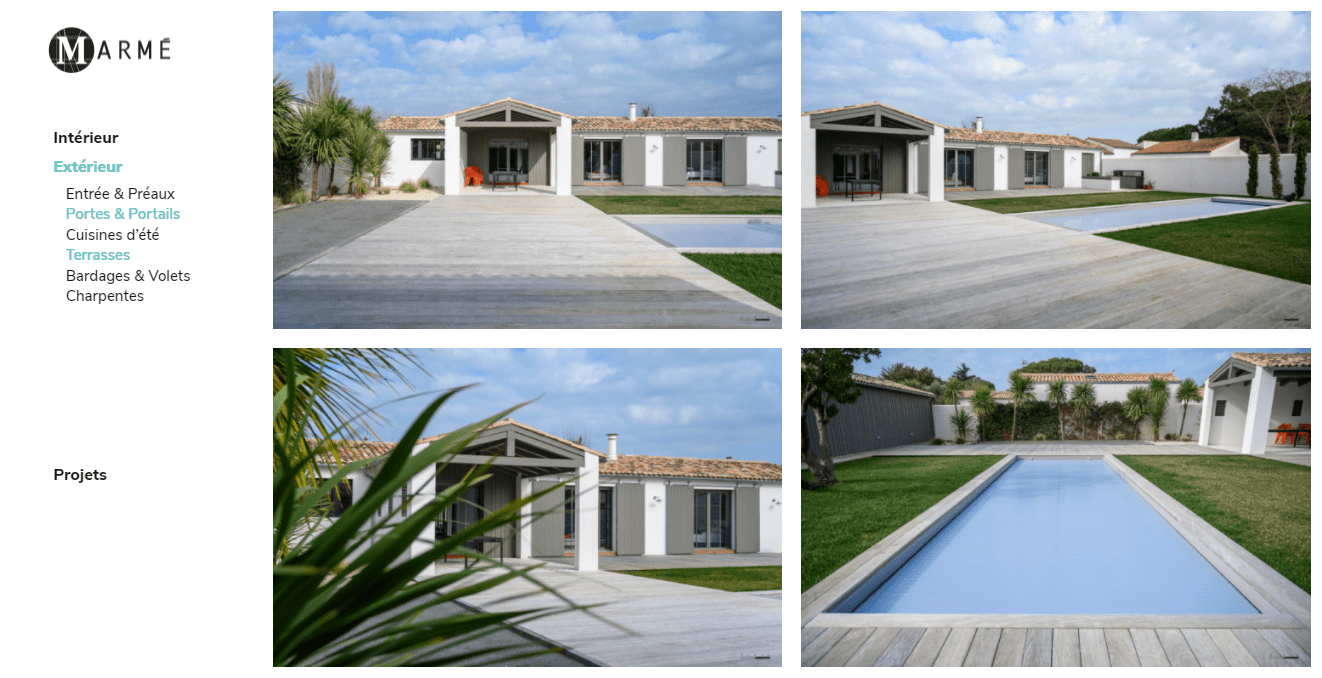 Vertical menu with lots of links