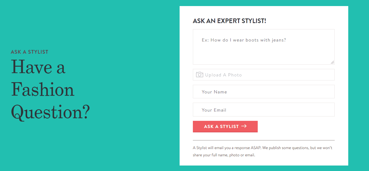 Expert opinions used as lead magnets