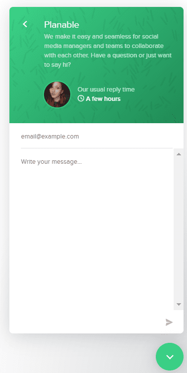 Using chatbots to capture leads