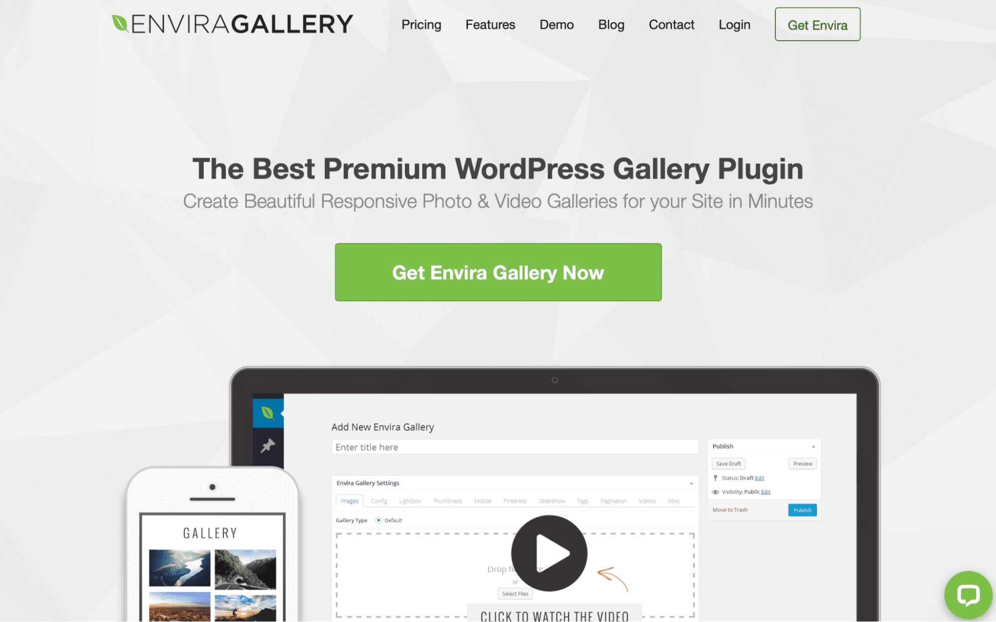 Envira WordPress gallery plugin