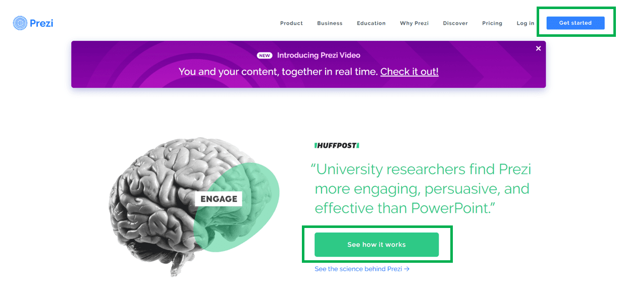 CTAs in website pages, based on a web design strategy