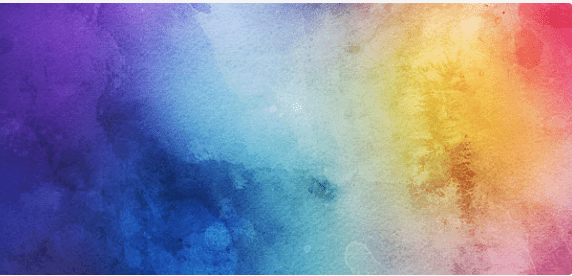 Vivid colors in watercolor backgrounds